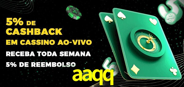 Promoções do cassino ao Vivo aaqq